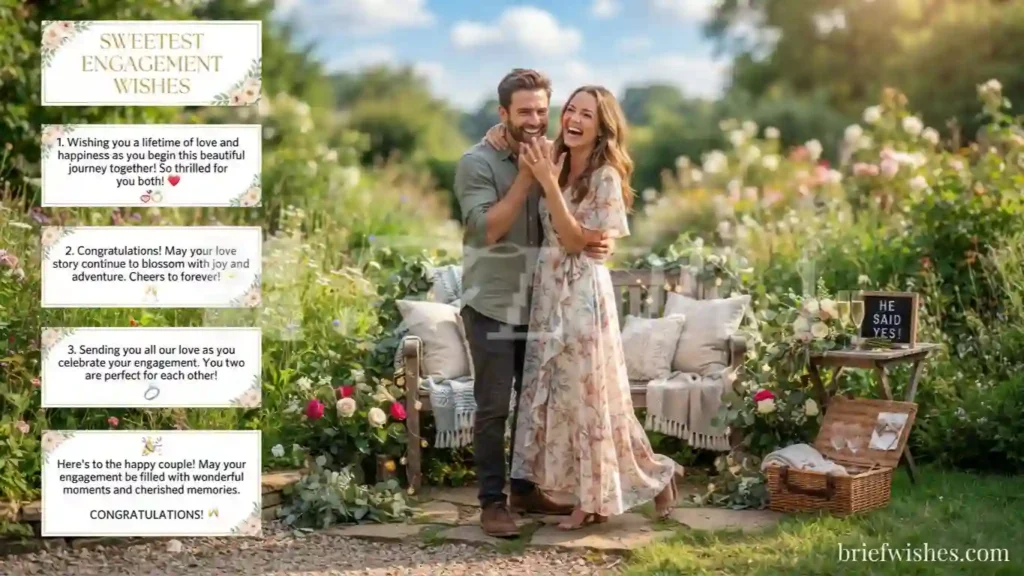 Sweet Engagement Messages for Couples