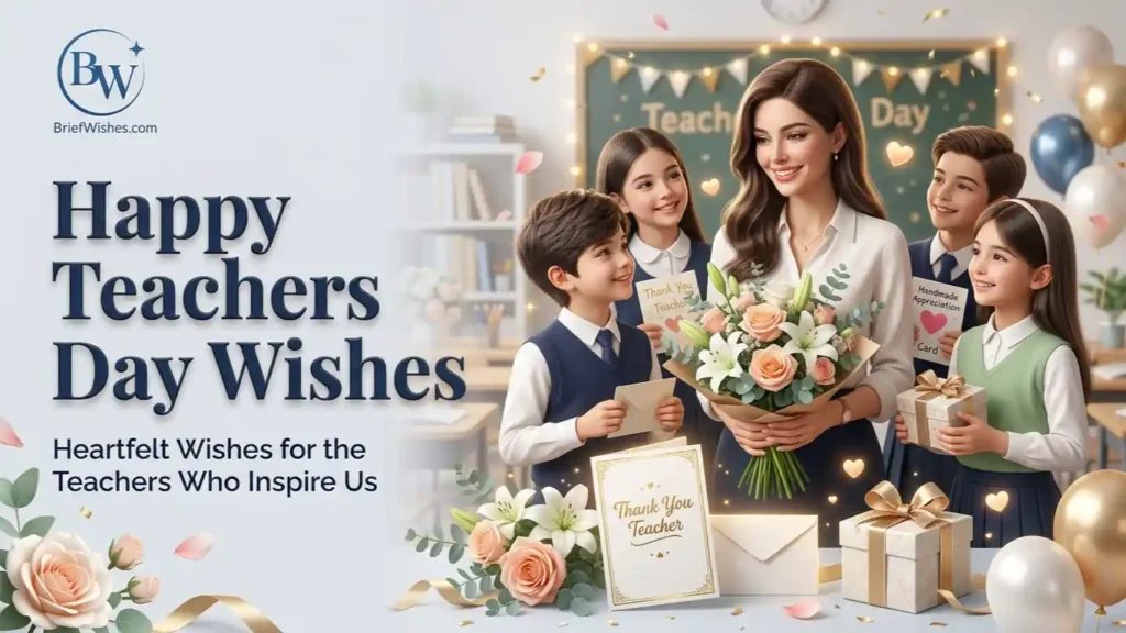 Teachers Day Wishes for a Favorite Teacher 