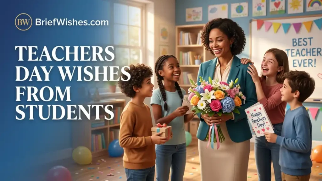 Teachers Day Wishes from Students