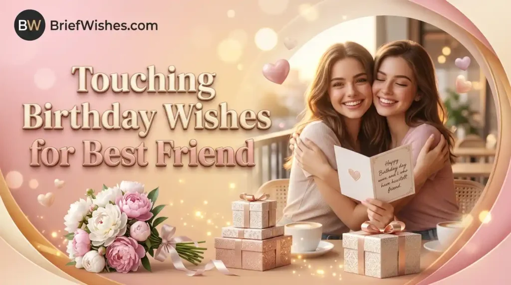Touching Birthday Wishes for Best Friend