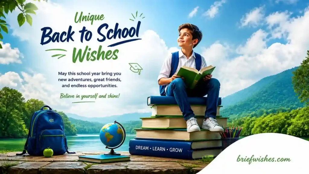 Unique Back to School Wishes