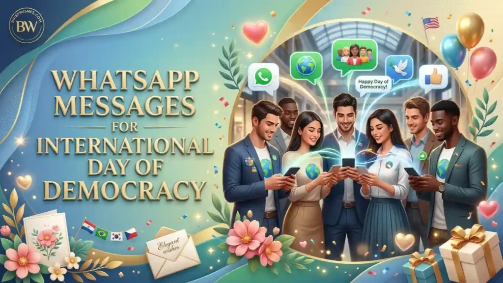 WhatsApp Messages for International Day of Democracy