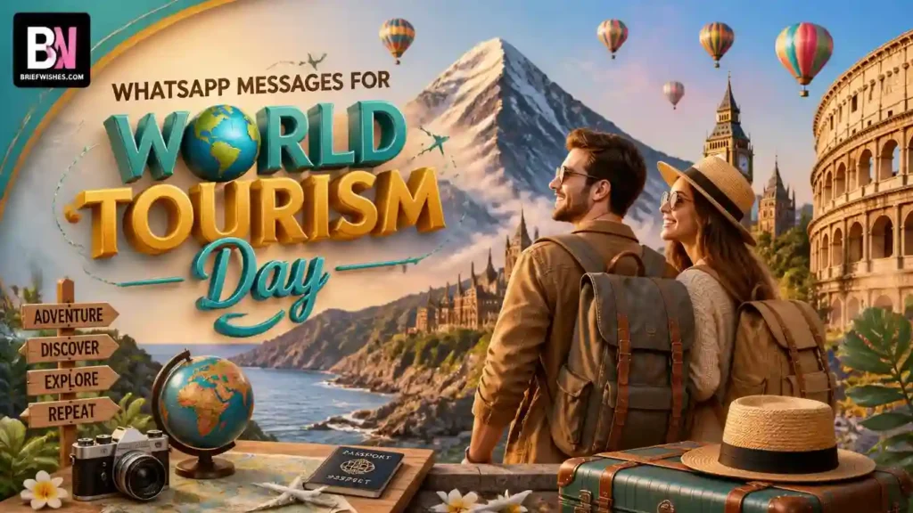 WhatsApp Messages for World Tourism Day