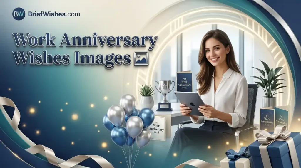 Work Anniversary Wishes Images 