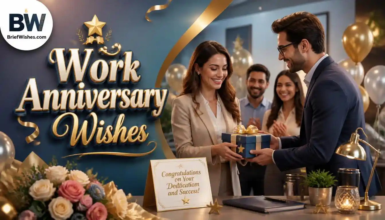 Work Anniversary Wishes