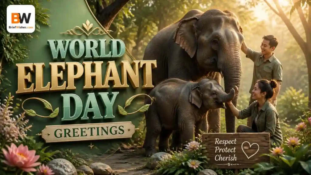 World Elephant Day Greetings