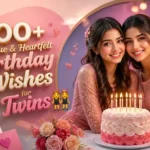 100+ Unique & Heartfelt Birthday Wishes for Twins