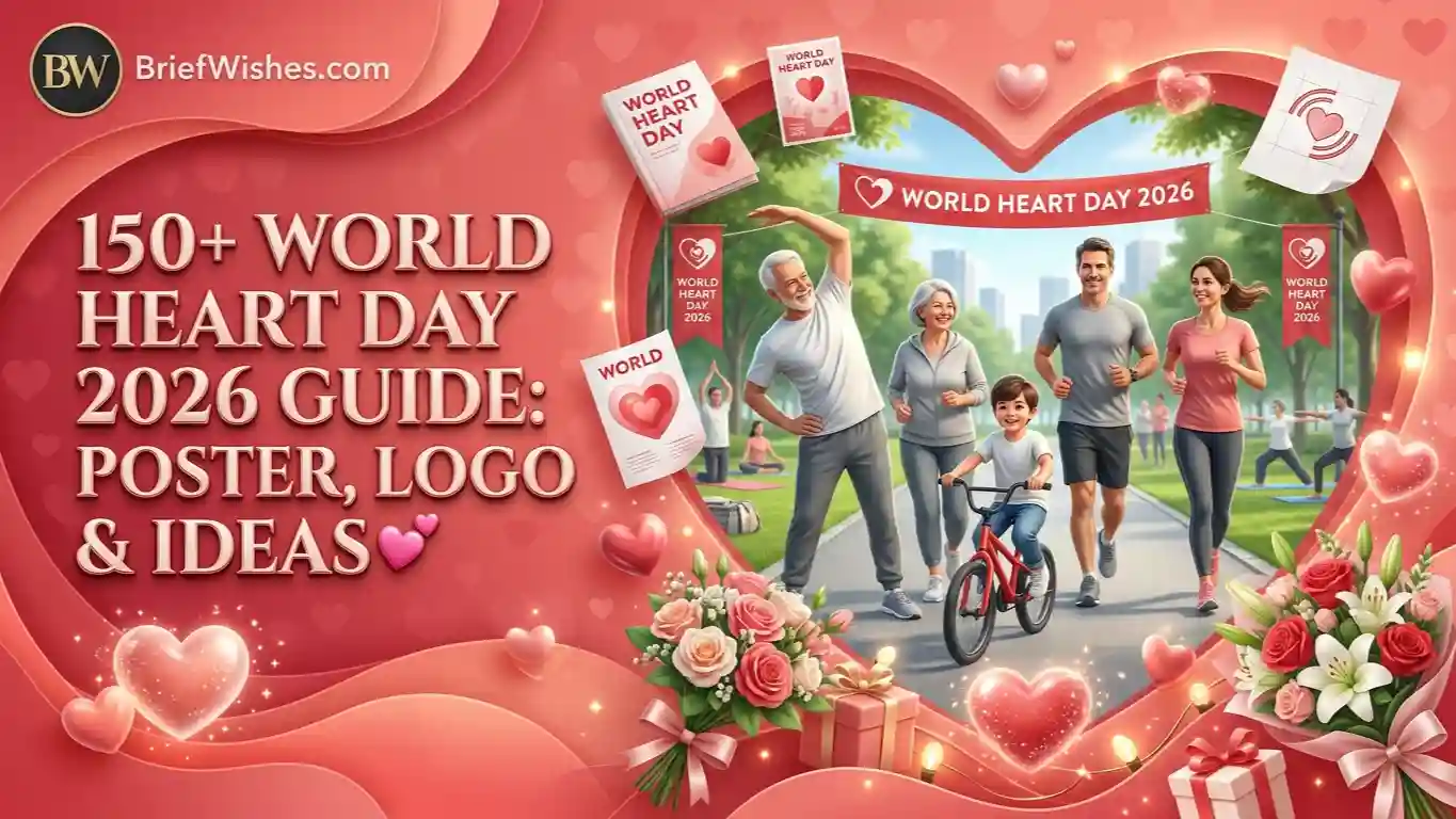 150+ World Heart Day 2026 Guide: Poster, Logo & Ideas