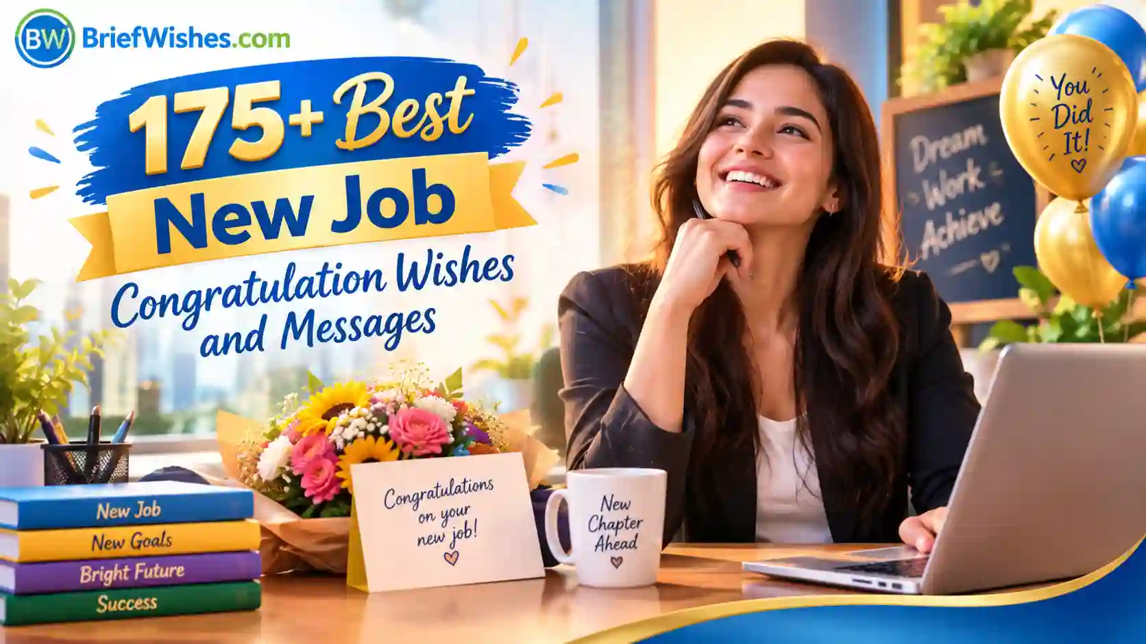 175+ Best New Job Congratulation Wishes and Messages