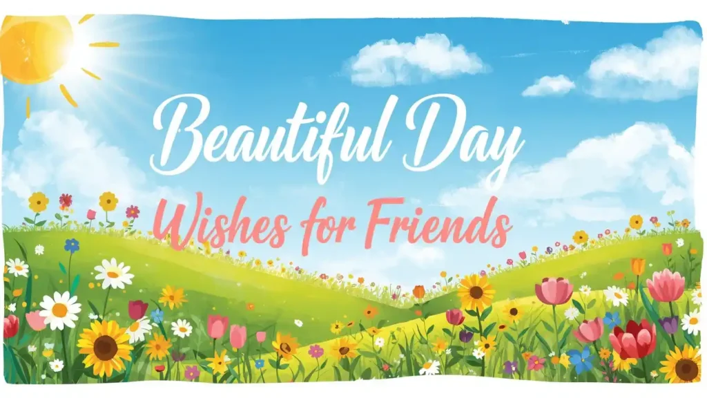 Beautiful Day Wishes for Friends