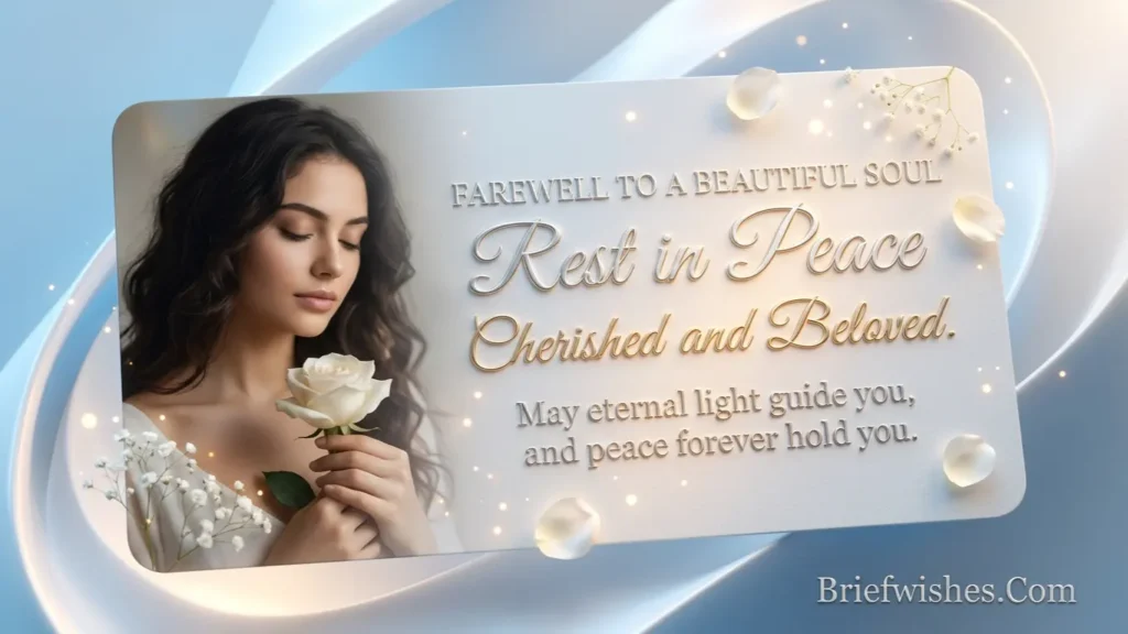 beautiful ways to say rest in peace