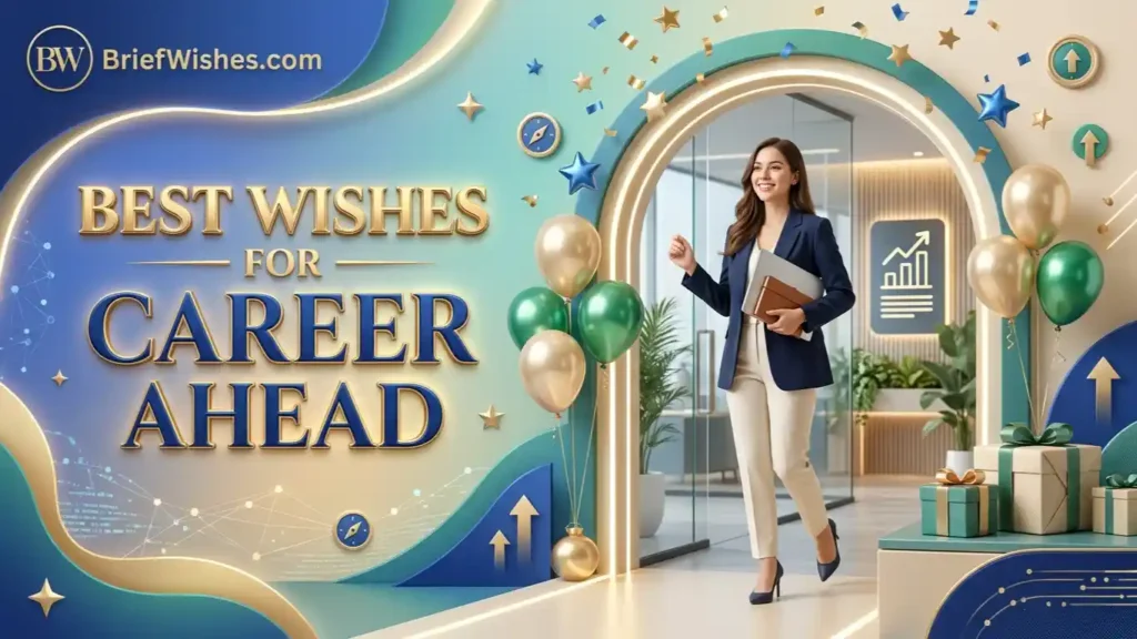 Best Wishes for Career Ahead