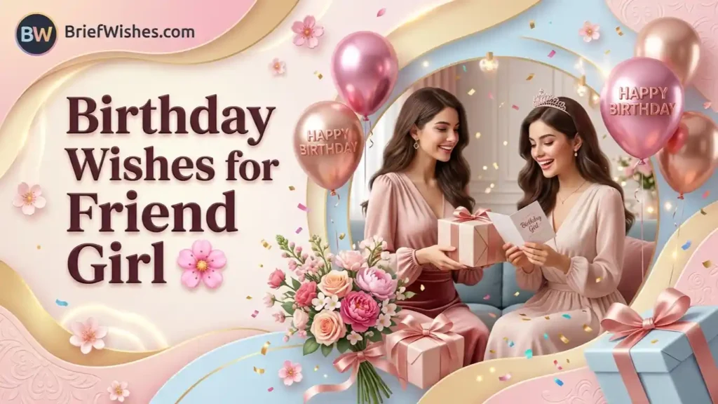 Birthday Wishes for Friend Girl 