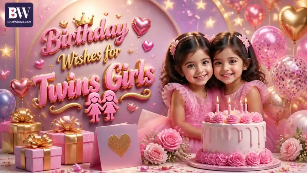 Birthday Wishes for Twins Girls 