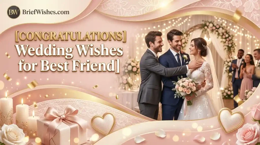  Happy Married Life Wishes to Friend