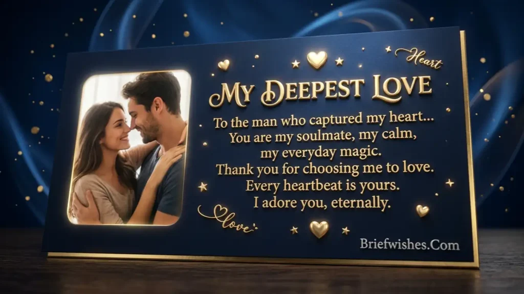 deep love messages for him