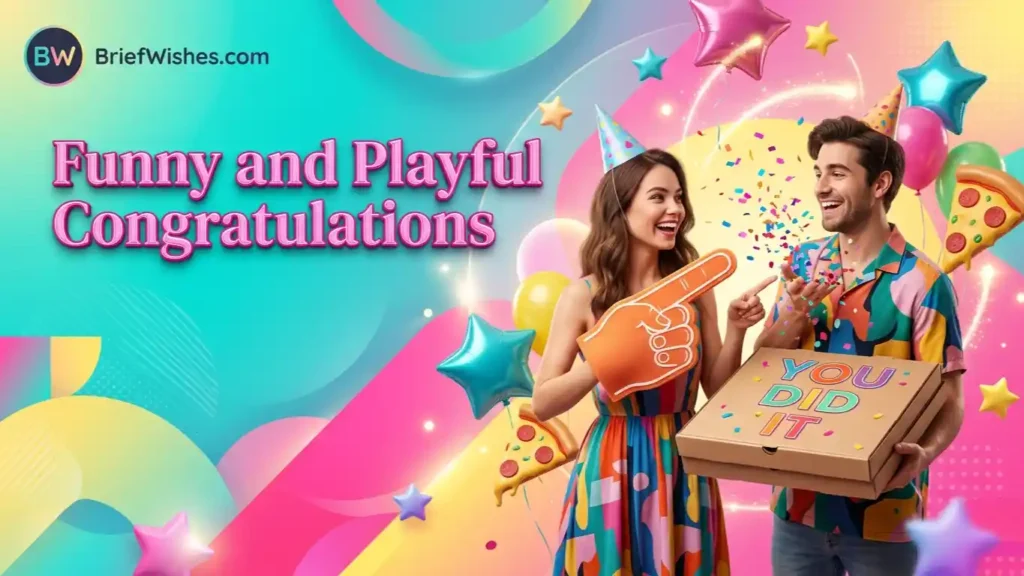 Funny and Playful Congratulations