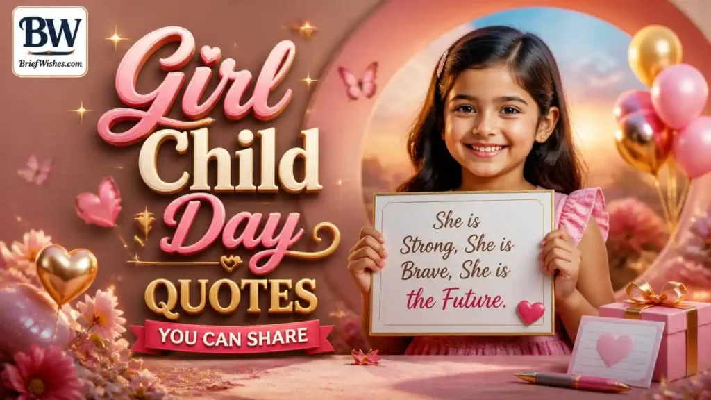 Girl Child Day Quotes You Can Share