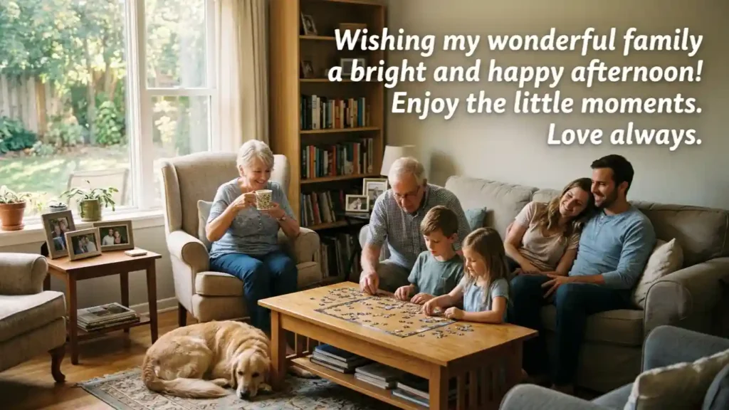 Good Afternoon Messages for Family
