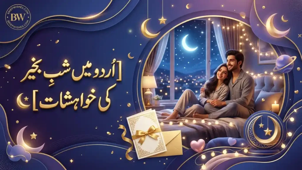 Good Night Wishes in Urdu 🌙