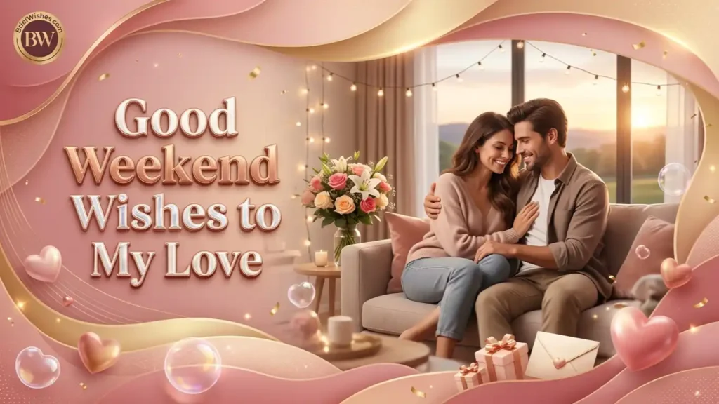 Good Weekend Wishes to My Love 