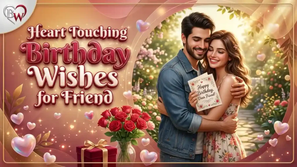Heart Touching Birthday Wishes for Friend