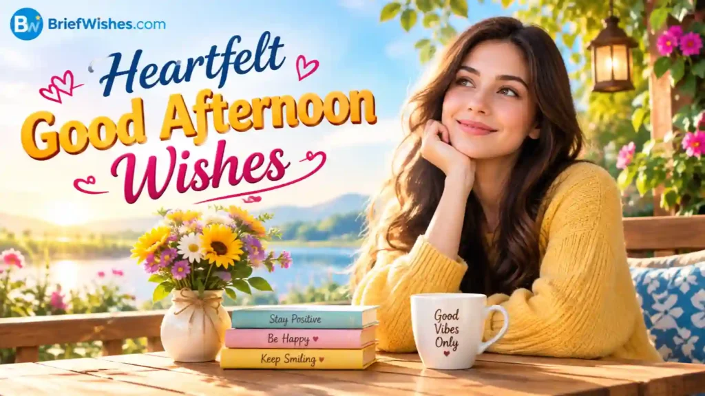 Heartfelt Good Afternoon Wishes 
