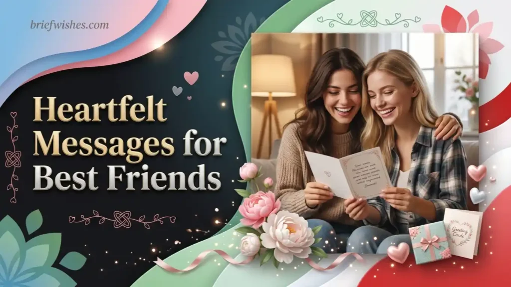 Heartfelt Messages for Best Friends π¬
