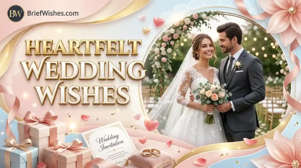 Heartfelt Wedding Wishes