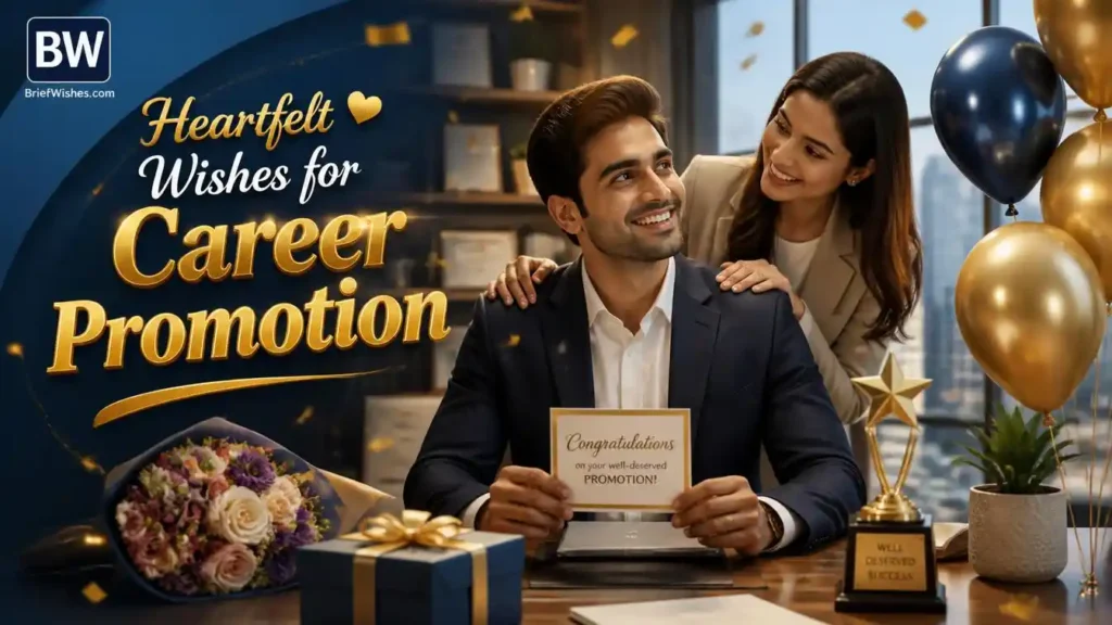 Heartfelt Wishes for Career Promotion