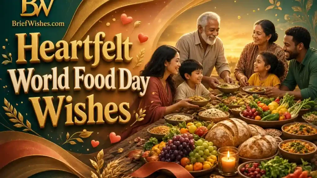 Heartfelt World Food Day Wishes