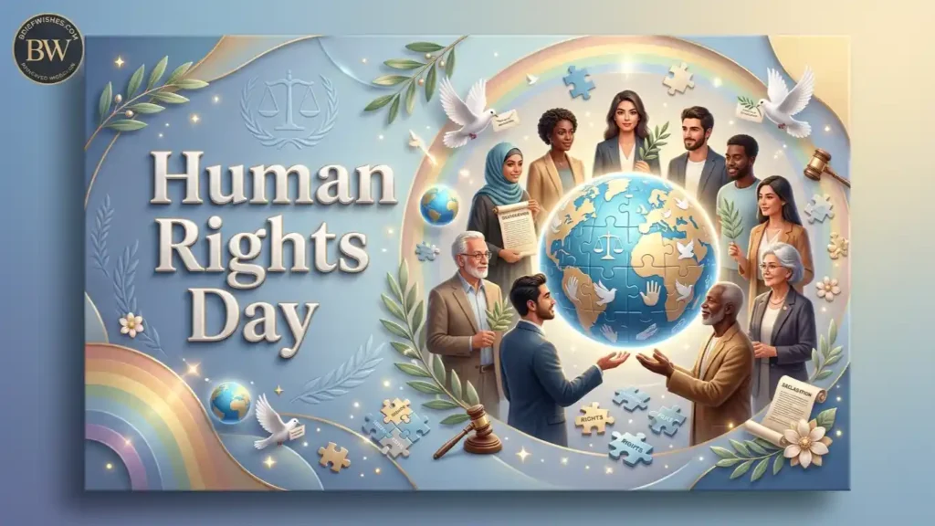 Human Rights Day Image Text Lines 