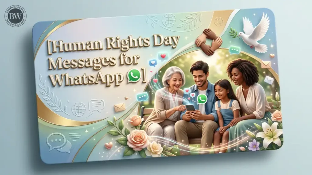 Human Rights Day Messages for WhatsApp 