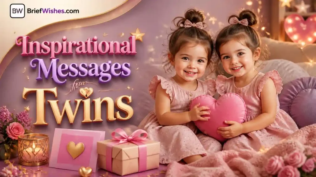 Inspirational Messages for Twins 