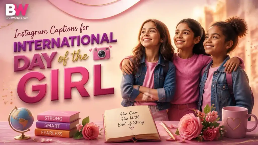 Instagram Captions for International Day of the Girl 