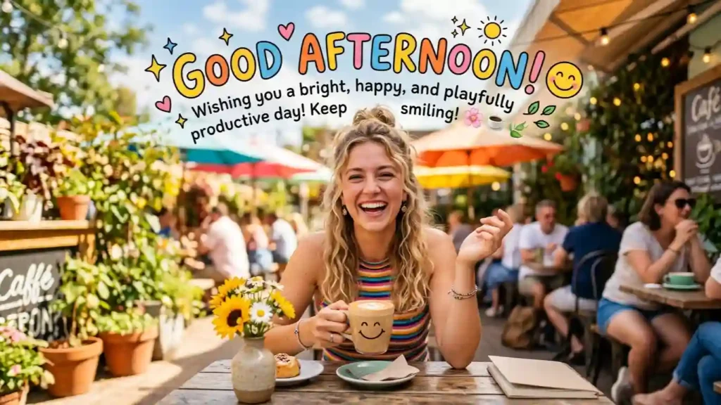 Lighthearted & Playful Good Afternoon Messages 