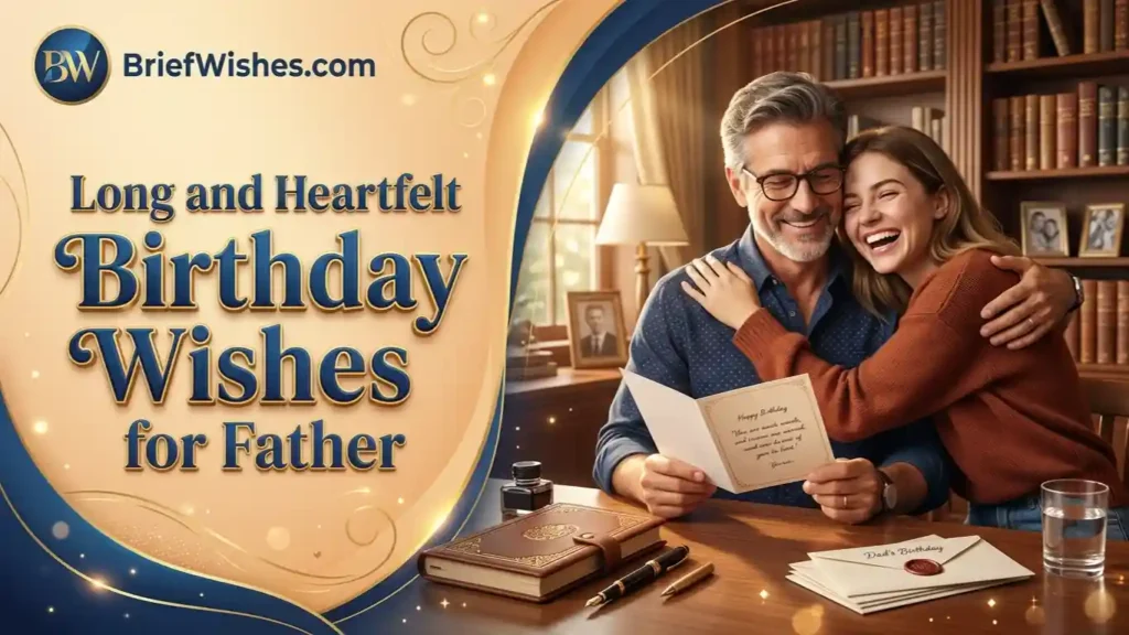 Long and Heartfelt Birthday Wishes for Father