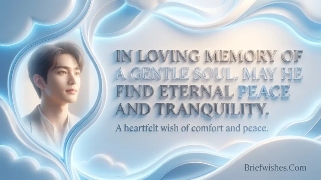 may his soul rest in peace message