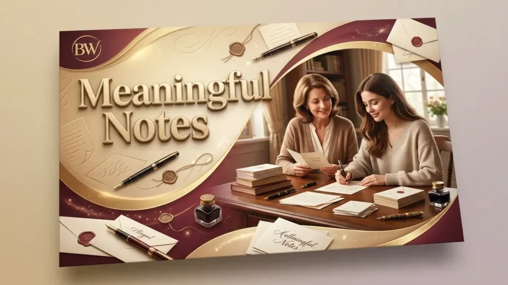 Meaningful Notes for Greeting Cards