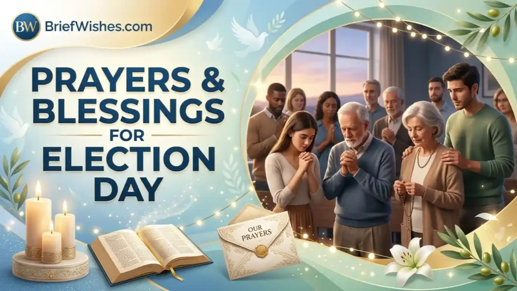 Prayers & Blessings for Election Day