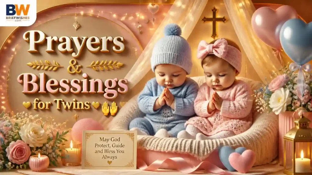 Prayers & Blessings for Twins 