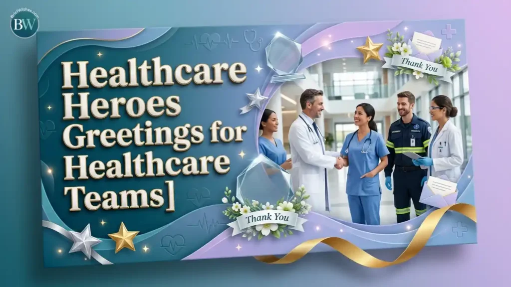 Professional Awareness Greetings for Healthcare Teams