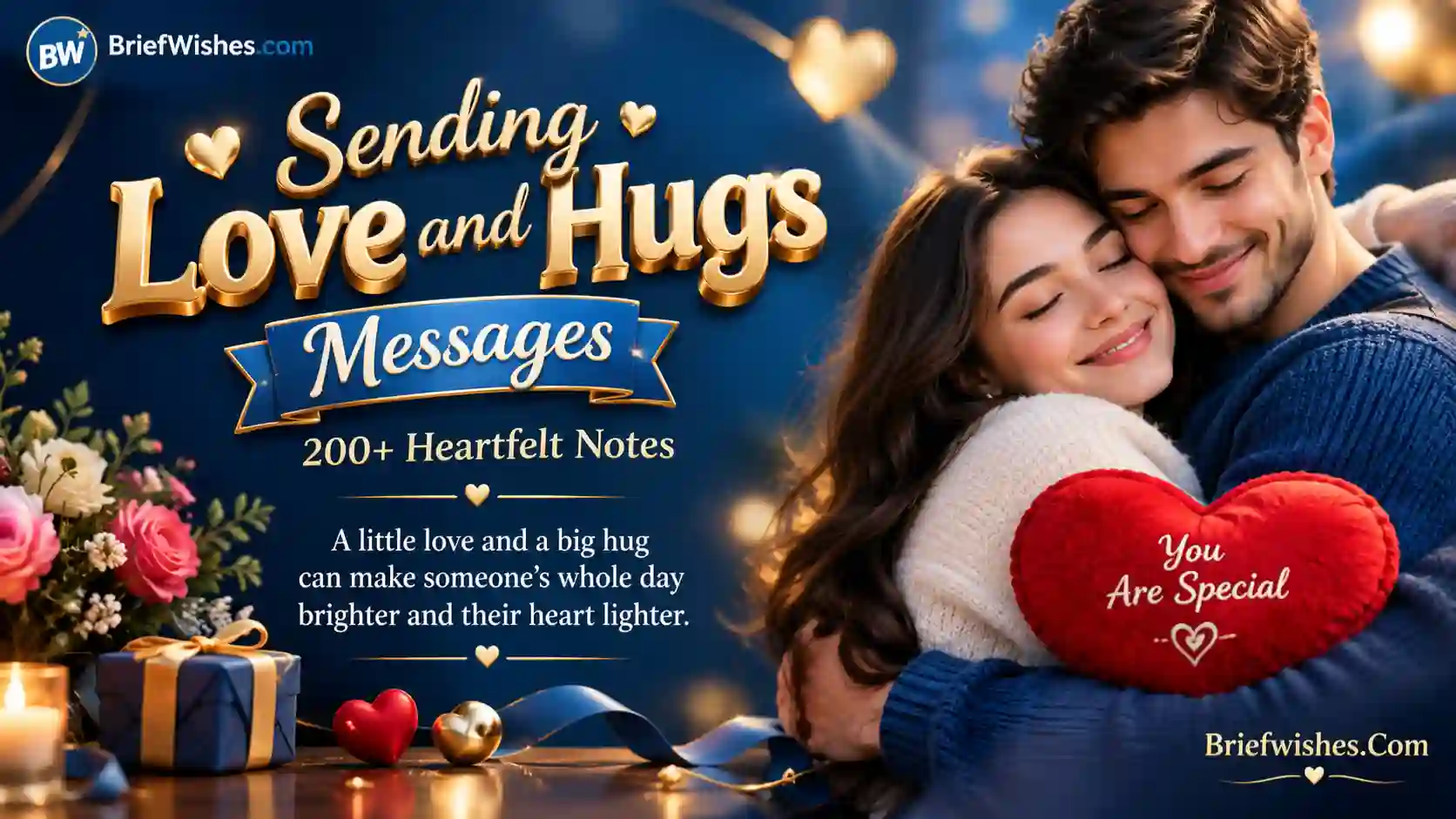 Sending Love and Hugs Messages: 200+ Heartfelt Notes 