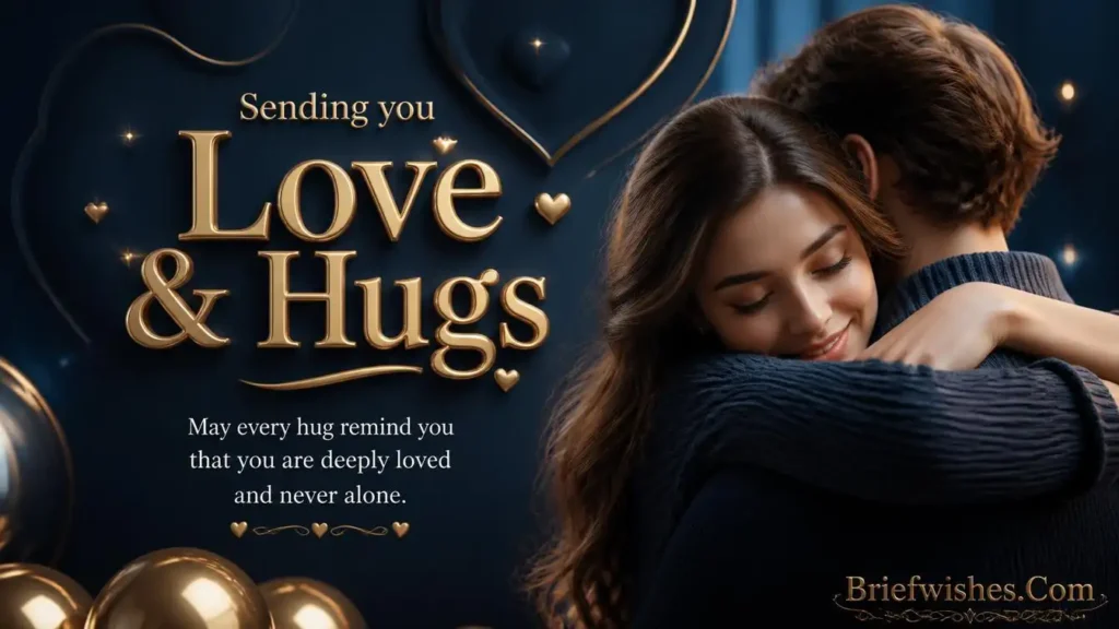 sending love and hugs messages for her