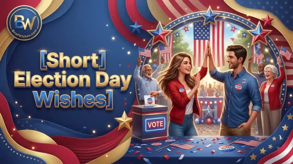 Short Election Day Wishes 🇺🇸