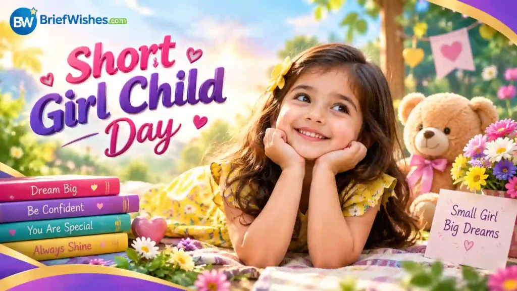 Short Girl Child Day Messages 