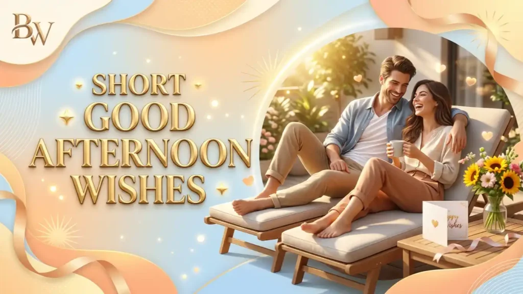 Short Good Afternoon Wishes