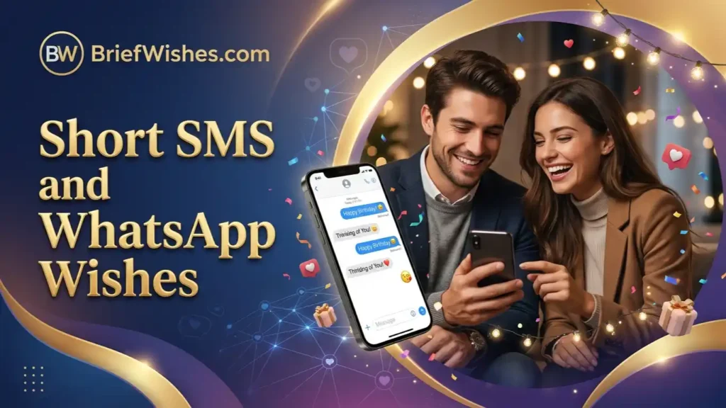 Short SMS and WhatsApp Wishes