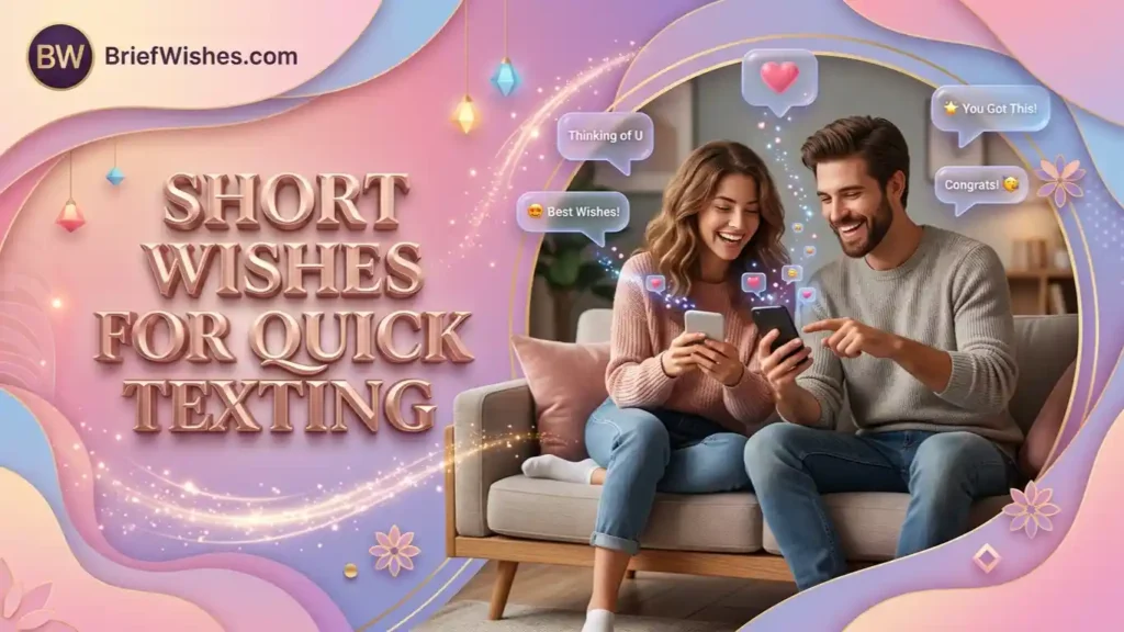 Short Wishes for Quick Texting