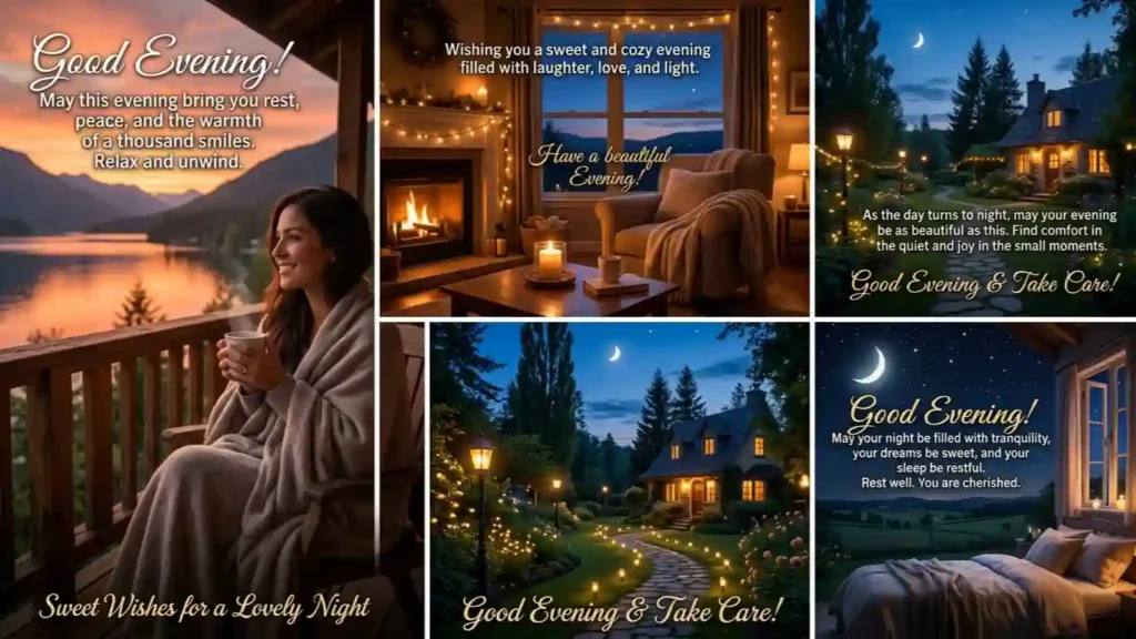 Sweet Good Evening Wishes